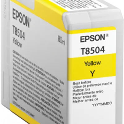 Tusz oryginalny EPSON t8504 c13t850400 yellow 80 ml