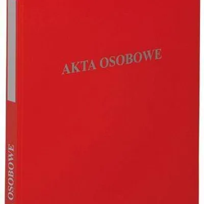 Teczka do akt osobowych VAUPE 030/18 bordowa 2r/20mm