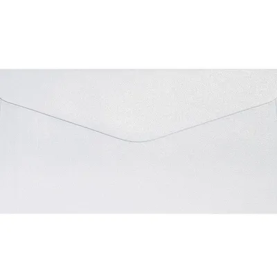 Koperta dl ozdobna ARGO pearl 280139 diamentowa biel 150g 10szt