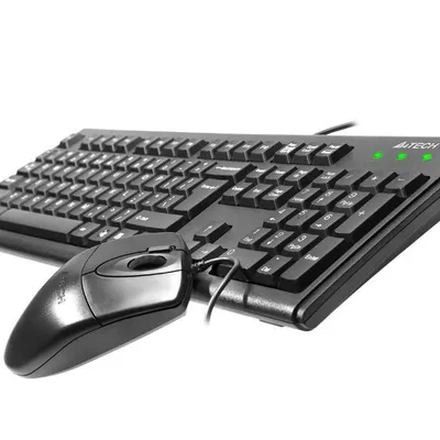 A4 tech zestaw klawiatura + mysz km-72620d usb czarny