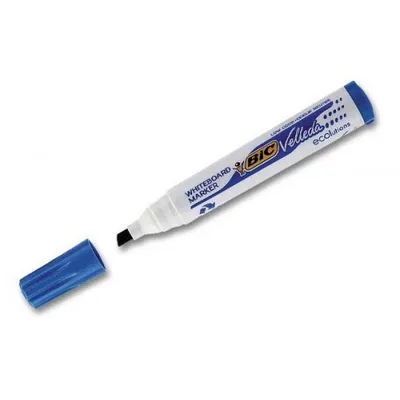 Marker suchościeralny BIC velleda ecolutions 1751 904947 niebieski ścięta 3.7-5.5mm