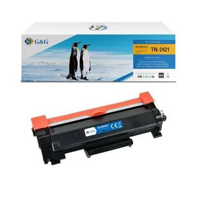 G&g kompatybilny toner z tn2421, black, 3000s, nt-pb2421c, dla brother dcp-l2532dw, dcp-l2552dn, hl-l2312d, hl-l2352dw, n