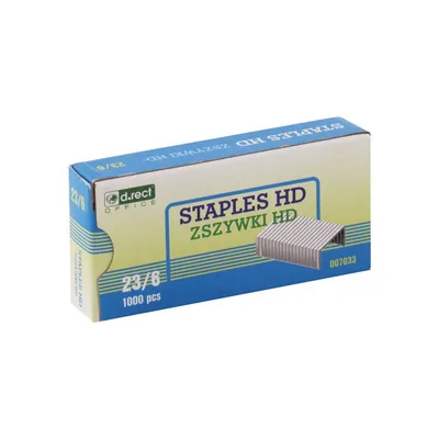 Zszywki D.RECT hd 23/6 1000szt