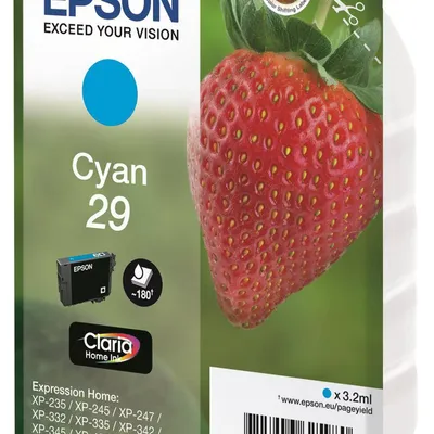 Tusz oryginalny EPSON t2982 c13t29824012 cyan 3,2 ml