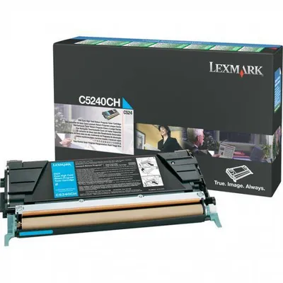 Toner oryginalny LEXMARK c5240ch cyan 5000 stron