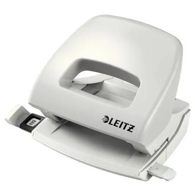 Dziurkacz średni LEITZ new nexxt 50380085 szary 16 kart.