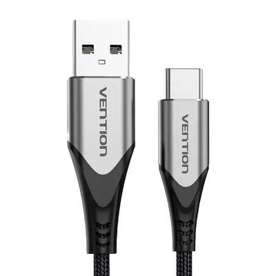 Kabel usb 2.0 a do usb-c Vention codhd 3a 0,5m szary