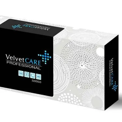 Chusteczki uniwersalne dwuwarstwowe celulozowy VELVET care 100 2w 3100013 biały 100 listków