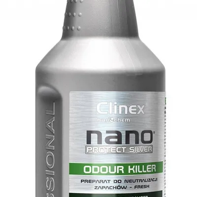 Preparat do neutralizacji zapachów CLINEX nano protect silver odour killer fresh 1l