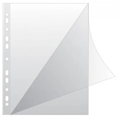 Koszulki krystaliczne a4 Q-Connect l pp 100mic 100szt