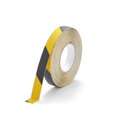 Taśma podłogowa antypoślizgowa 25 mm DURABLE duraline grip 1081130 żółto/czarna