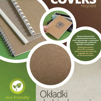 Okładka do bindowania a4 ARGO kraft 204126 270 g/m² 100 szt