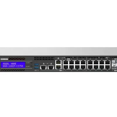 Qnap przełącznik zarządzalny qgd-1602p-c3758-16g-eu l2 poe