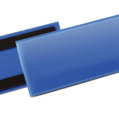 Kieszeń magazynowa magnetyczna pozioma 1/2 a5 DURABLE 175707 granatowa 50 szt