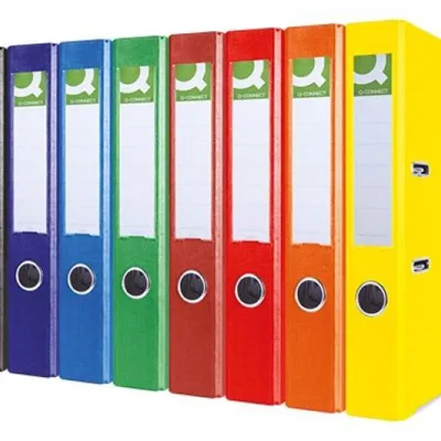 Segregator a4 pp Q-Connect hero z szyną 55mm pomarańczowy