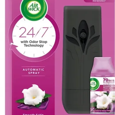 Odświeżacz powietrza urządzenie + wkład air wick freshmatic księżcowa lilia 250ml