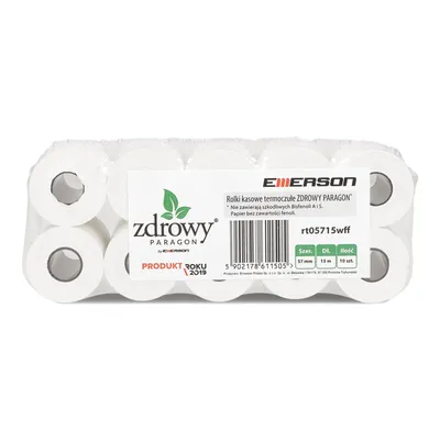 Rolka termiczna 57mm x15m EMERSON zdrowy paragon 10szt fenol free