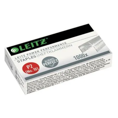 Zszywki galwanizowane LEITZ p2 no.10 55770000 15 kart. 1000szt.