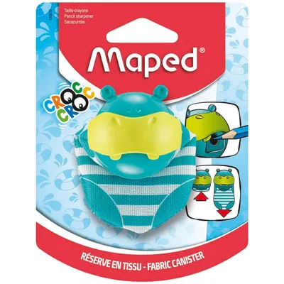 Temperówka MAPED croc croc hippo 1 otwór blister