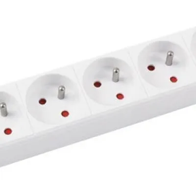 Przedłużacz 6 gniazd z uziemieniem i wyłącznikiem OFFICE PRODUCTS 3m