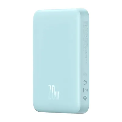 Powerbank magnetyczny Baseus magnetic mini 10000mah, usb-c 20w magsafe (niebieski)