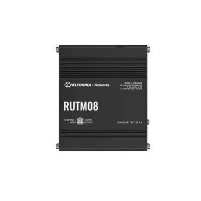Teltonika router rutm08 4x gbit eth, 3xlan, 1xwan, usb 2.0