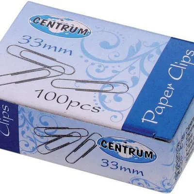 Spinacze okrągłe 33mm CENTRUM 80058 100szt
