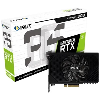 Palit karta graficzna geforce rtx 3050 stormx 8gb gddr6 128bit dp/hdmi