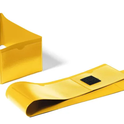 Kieszeń magazynowa 90x65 mm DURABLE 172404 żółta 50 szt