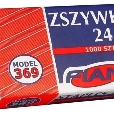 Zszywki FIAN model 369 24/6 do 30 kart 1000 szt