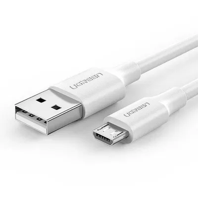 Kabel usb do micro usb UGREEN us289 qc 3.0 2.4a 0.50m (biały)