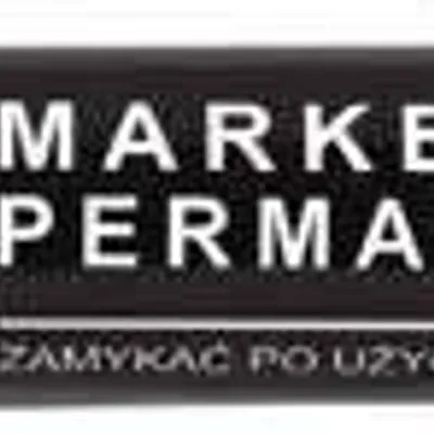 Marker permanentny TOMA to-201ziel zielony ścięta końcówka