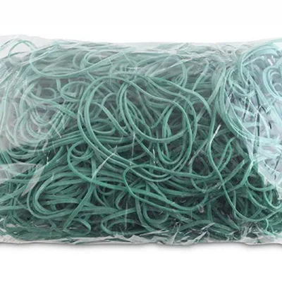 Gumki recepturki OFFICE PRODUCTS 80mm 1,5x3mm 60% zielone 1kg