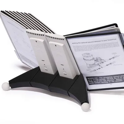 System prezentacyjny z 20 panelami a4 DURABLE sherpa table 551922 czarno/szary