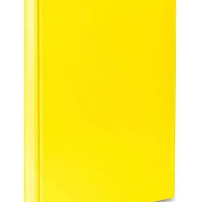 Teczka z rzepem VAUPE caribic 340/28 żółta pp 2mm 40mm