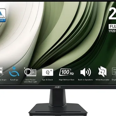 Msi monitor 23.8 cala pro mp245g led/fhd/flat/100hz/czarny