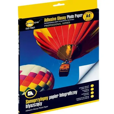 Papier fotograficzny błyszczący samoprzylepny Yellow One 4pag130 150-1288 a4 130g 20ark