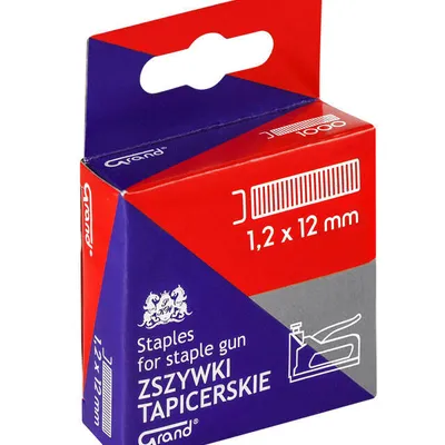 Zszywki tapicerskie Grand 1.2*12 110-1707 1000szt