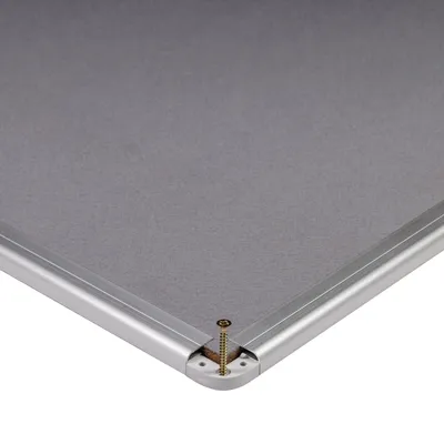 Tablica tekstylna 100x200cm MatBoards 5408-29k szara rama aluminiowa