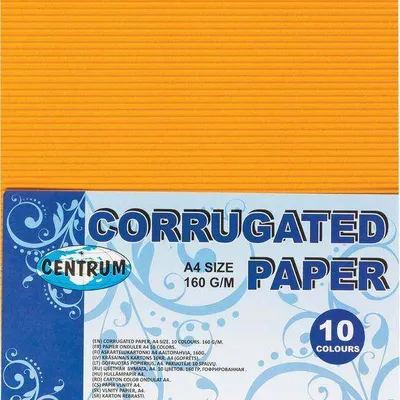 Karton falisty a4 CENTRUM 87717 mix*10