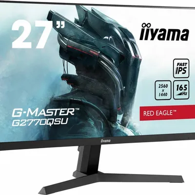Iiyama monitor 27 cali g2770qsu-b1 0.5ms, ips, dp, hdmi, 165hz, 400cd/m2, usbx2