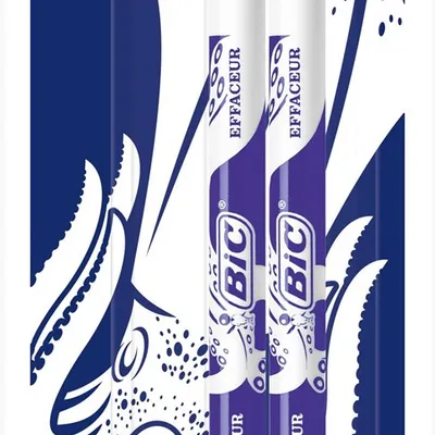 Wymazywacz do atramentu z cienkopisem BIC ink eater 868847 blister 2szt
