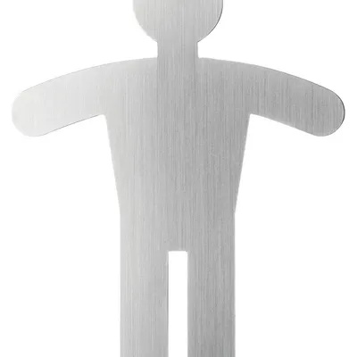 Piktogram wc dla panów symbol 90x120 mm DURABLE picto 495123