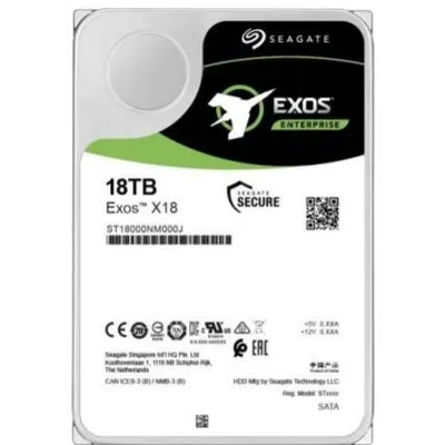 Seagate dysk exos x18 10tb 4kn sata 3,5 st10000nm018g