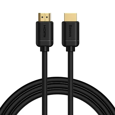 Kabel hdmi 2.0 Baseus, 4k 60hz, 3d, hdr, 18gbps, 2m (czarny)