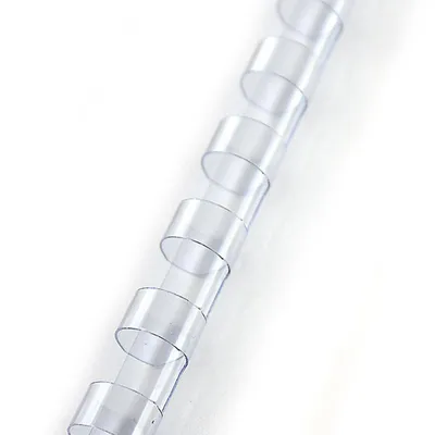 Grzbiet plastikowy 6mm ARGO 405068 przezroczysty 100 szt