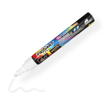 Marker kredowy LEVIATAN 8g biały okrągła 5mm
