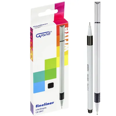 Cienkopis Grand gr-380 160-2303 czarny 0.4mm