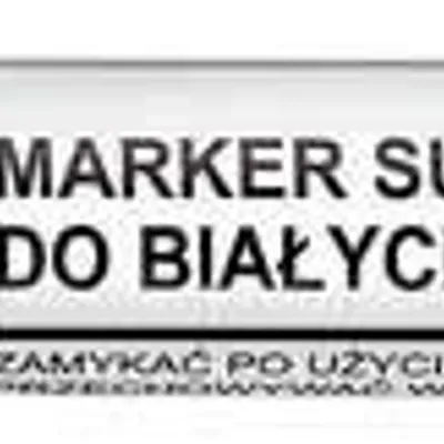 Marker suchościeralny TOMA to-267 1 2 niebieski ścięta końcówka