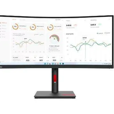 Lenovo monitor 34 cale thinkvision t34w-30 wled lcd 63d4gat1eu